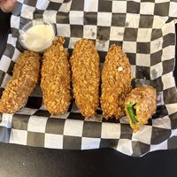 Poppers #Veganuary at Seitan's Realm in Columbus