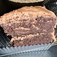 Devil’s food cake  at Seitan's Realm in Columbus