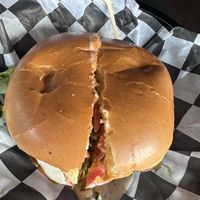 Buffalo chicken sandwich   at Seitan's Realm in Columbus
