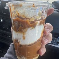 The Basic Witch pumpkin parfait cup. Honestly not my favorite of theirs, wayyy to pumpkiny (never thought I’d say that) and could’ve used some more cake bits or something  at Seitan's Realm in Columbus