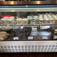 The Potato Salad was yummy and the German Chocolate Cake satisfied my sweet tooth    at Seitan's Realm in Columbus