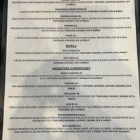 Menu  at Seitan's Realm in Columbus