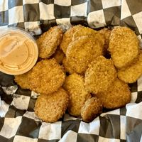 Fried Pickles   at Seitan's Realm in Columbus
