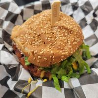 Anarchy Burger at Seitan's Realm in Columbus