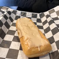 Long John (I think?) maple with vanilla inside   at Seitan's Realm in Columbus