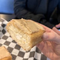 Long John (I think?) maple with vanilla inside   at Seitan's Realm in Columbus
