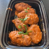 Vegan wings   at Seitan's Realm in Columbus