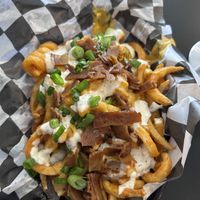 Philly fries  at Seitan's Realm in Columbus
