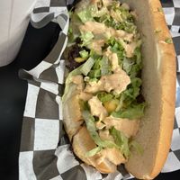 Philly cheese steak  at Seitan's Realm in Columbus