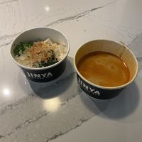 Take Away  Spicey Vegan Ramen  at JINYA Ramen Bar in Los Angeles