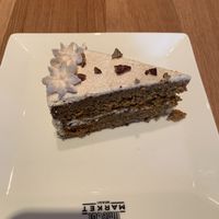 Carrot cake - gf! at Love Life Cafe in Miami Beach