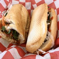 Tofu banh mi at Banh Mi & Ti in Pittsburgh