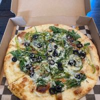 Nice thin crust.  at Stone Crust  in Newburyport