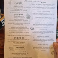 Full menu at Crown & Anchor in Winchester
