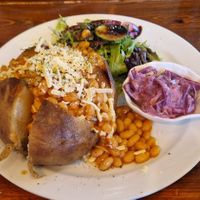 Giant spud at Crown & Anchor in Winchester