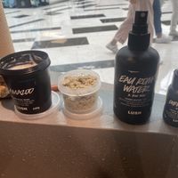 Sensitive skincare line they recommended I try    at LUSH - Yeongdeungpo in Seoul