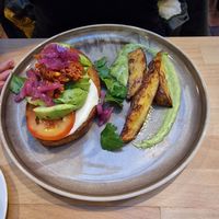 Avocado toast at FRØ in Tromsoe