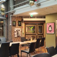 Inside at FRØ in Tromsoe