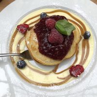 Pancakes  at FRØ in Tromsoe