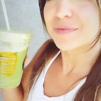 Coconut Matcha Tea Latte at Copper Branch - 16th Ave in Calgary