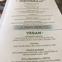 Nice to see a Vegan section at Numnum in Istanbul