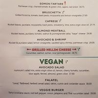 Vegan options at Numnum in Istanbul