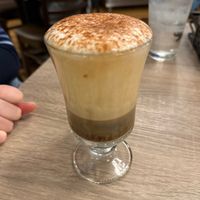 Oat milk cappuccino   at Cafe Madison in Albany