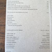 Menu, Breakfast at ÆNDRÈ in Hamburg
