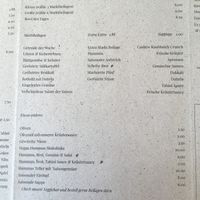 Menu, Lunch and Dinner at ÆNDRÈ in Hamburg