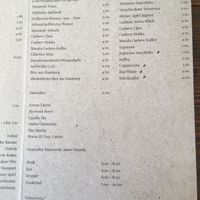 Menu, Drinks at ÆNDRÈ in Hamburg