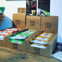 Vegan trail bars! at Cafe Adventure in Hope