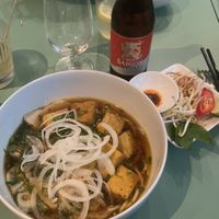 Bun Bo Hue Chay  at Chez Ginette in Fribourg