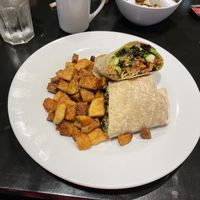Black bean wrap at Amberwood Lounge & Eatery in Stittsville