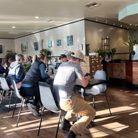   at Retrograde Coffee Roasters in Sebastopol