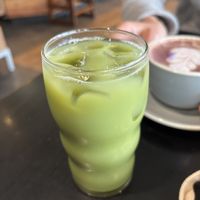 Matcha (iced)  at Retrograde Coffee Roasters in Sebastopol