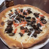Mushroom pizza   at D'Lish Gourmet Pasta & Pizza in Chula Vista