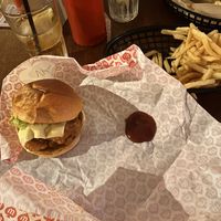 Cauliflower burger   at Mary's in Sydney