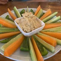 Hummus  at The Source Cafe in Siem Reap