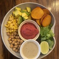 Veg bowl  at The Source Cafe in Siem Reap