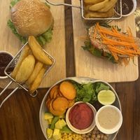 So much food!   at The Source Cafe in Siem Reap