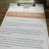   at The Source Cafe in Siem Reap