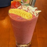 Double berries smoothie, $3.25  at The Source Cafe in Siem Reap