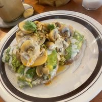 Avocado mushroom toast   at The Source Cafe in Siem Reap