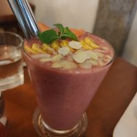 Smoothie at The Source Cafe in Siem Reap