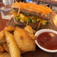The hungry vegan  at The Source Cafe in Siem Reap