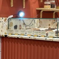 Options (all vegan)  at The After School Cookie Club in East London