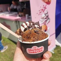 Cookie and ice cream at The After School Cookie Club in East London