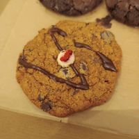 Strawberries and cream at The After School Cookie Club in East London