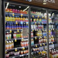 Kombucha Section Near Self-Checkout  at Whole Foods Market in La Jolla