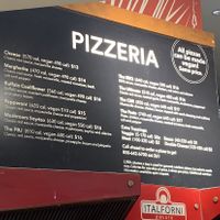 Pizza menu at Whole Foods Market in La Jolla